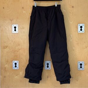 Kids Black Ski Snowboard Pants